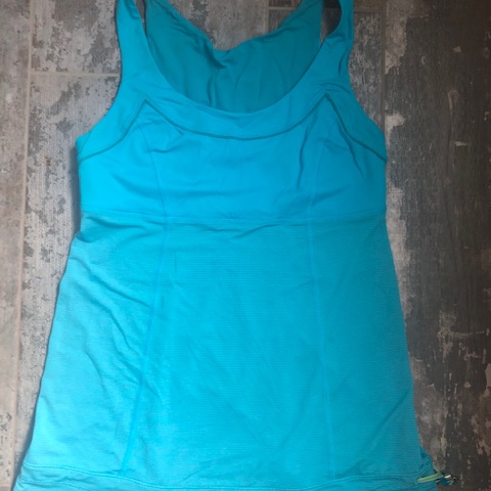 Lululemon Run Ta Ta Topper Spry Blue